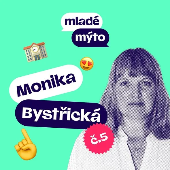 Kartička kandidáta Monika Bystřická od strany Mladé Mýto