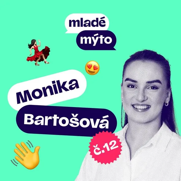 Kartička kandidáta Monika Bartošová od strany Mladé Mýto