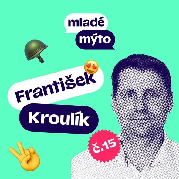 Kartička kandidáta František Kroulík od strany Mladé Mýto