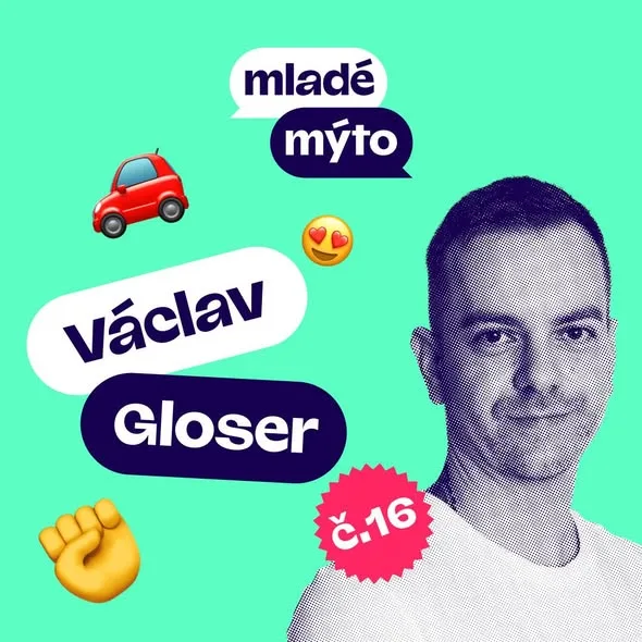 Kartička kandidáta Václav Gloser od strany Mladé Mýto