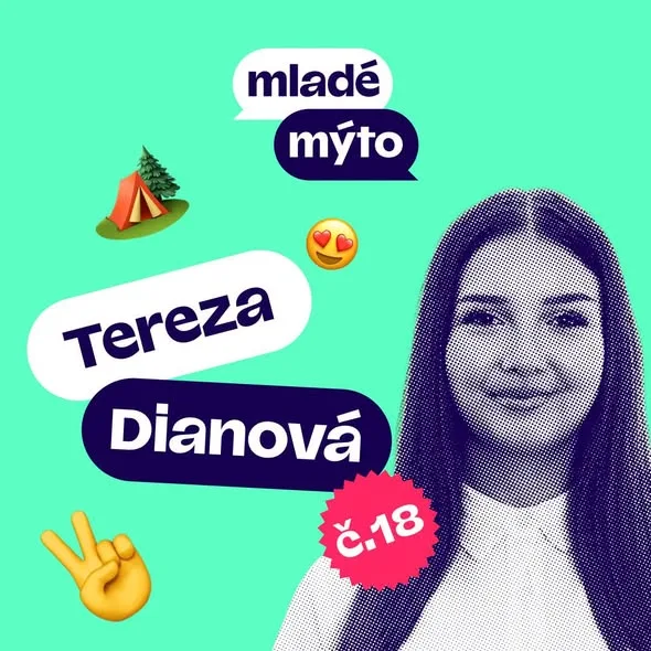 Kartička kandidáta Tereza Dianová od strany Mladé Mýto